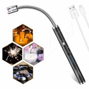 USB Rechargeable Electric Gas Lighter Flexible Neck