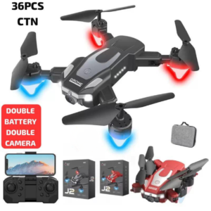 J2 Foldable Drone - Double Battery Double Camera