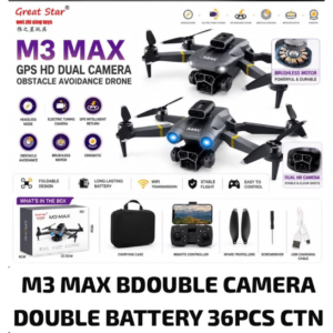 M3 Max GPS Obstacle Avoidance Drone - Dual Camera