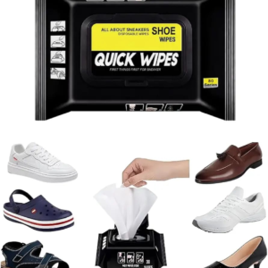 Quick Wipes Shoe Cleaning Disposable Wipes 30 Sheets