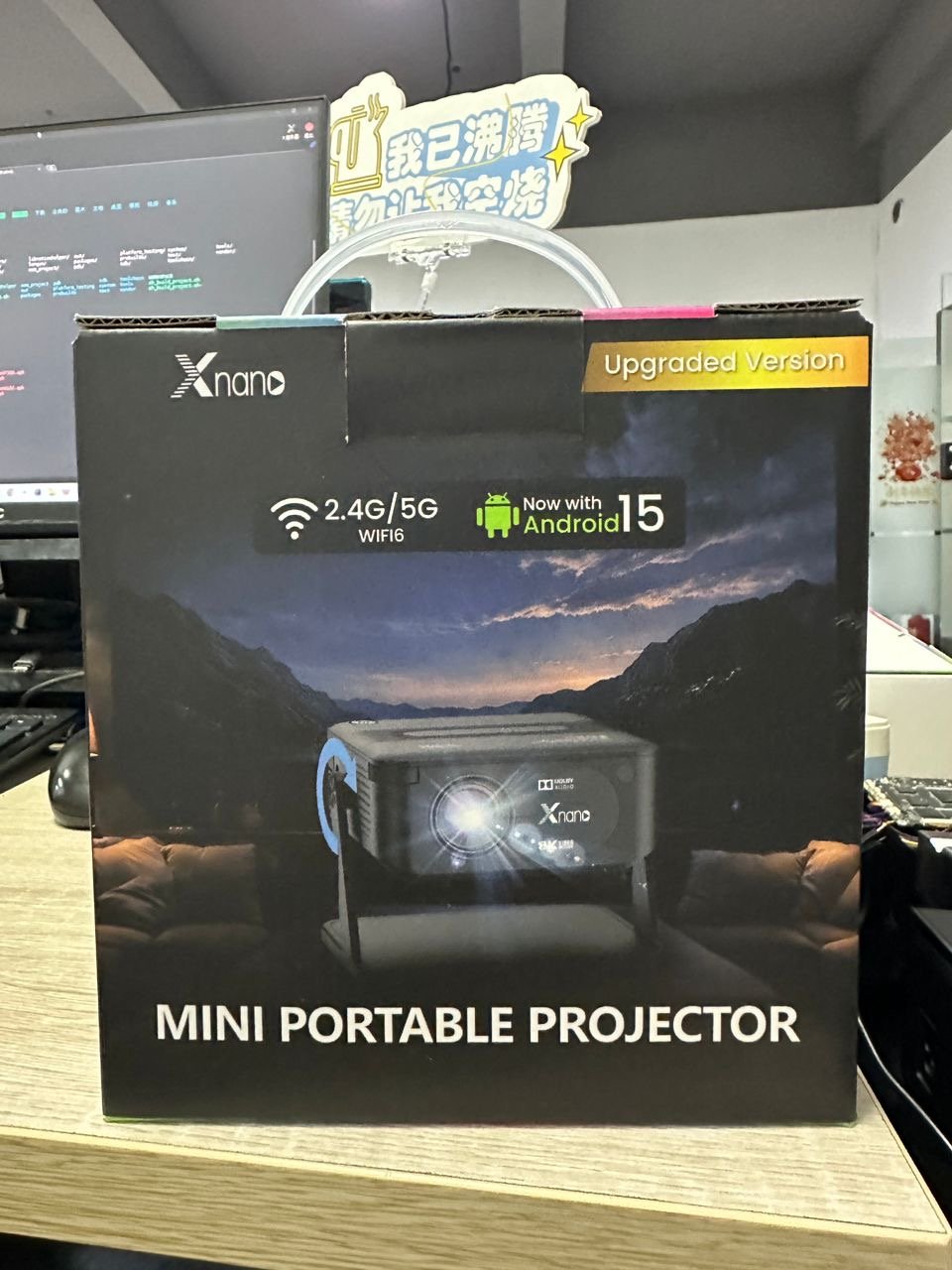 Xnano X3 Mini Pro Projector 2/16GB Android 15