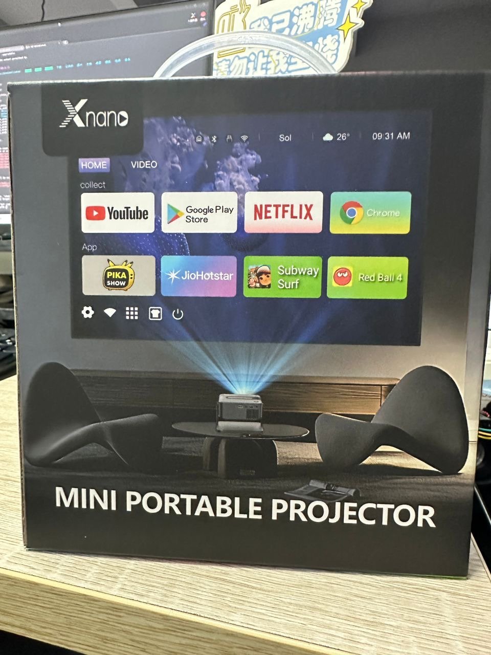 Xnano X3 Mini Pro UI Home Screen YouTube Netflix Pikashow