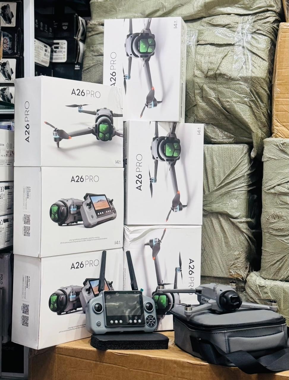A26 Pro Drone GPS Positioning Screen Remote