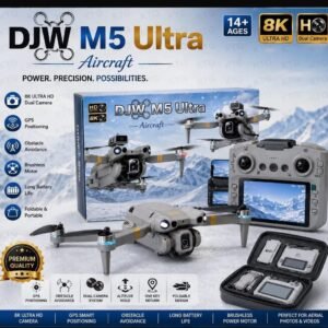 DJW M5 Ultra Aircraft Drone 8K Dual Camera GPS