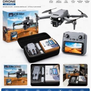 K19 Max Drone with Screen GPS Return Obstacle Avoidance