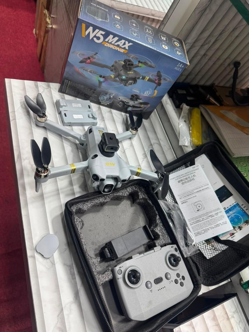 N5 Max GPS Drone Dual Camera Obstacle Avoidance